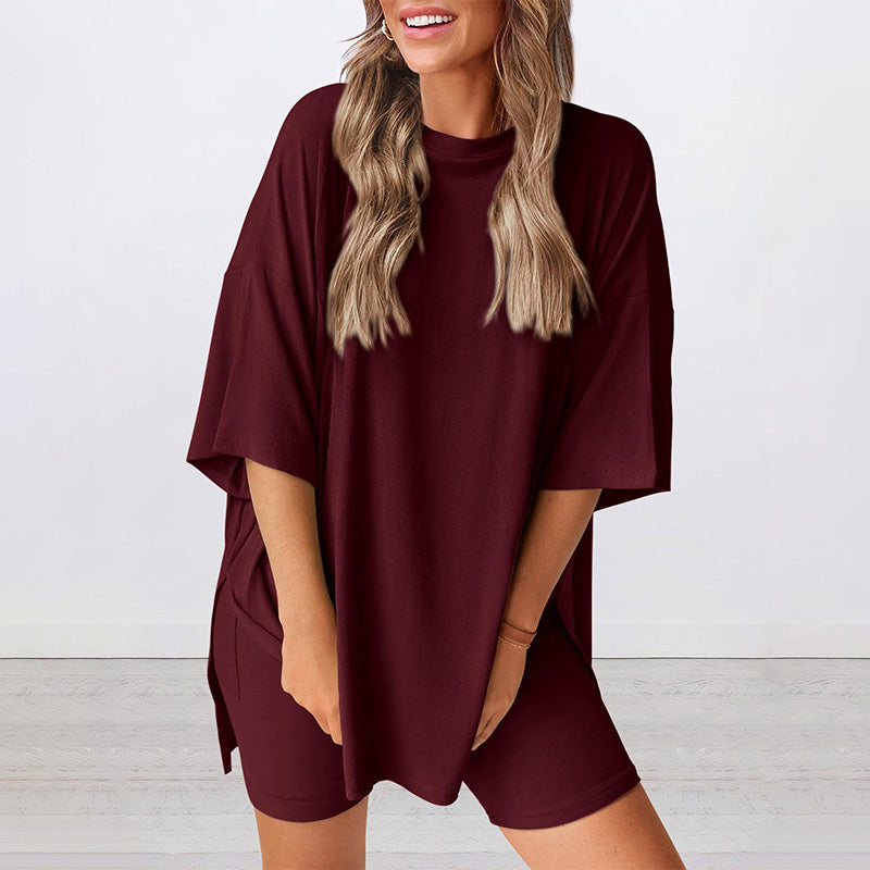 🌸2026 Limited Hot Sale 49% Off✨60K+ SOLD🌸 Women's Summer Casual loose Two-piece Set💃