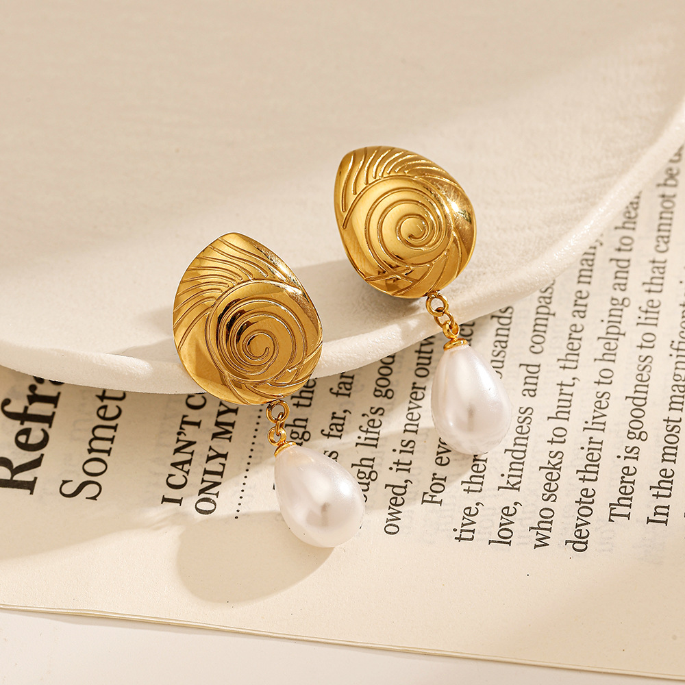 Trendy Chunky Gold Earrings for Women Party Night Out