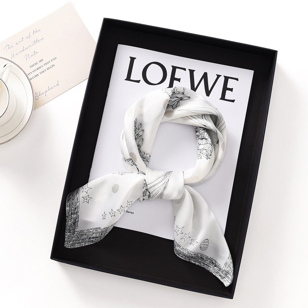 Elevate Your Wardrobe with This Timeless Pure Silk Scarf
